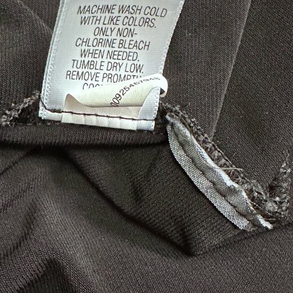 Dana Buchman Black Open Cascade Cardigan - Picture 7 of 7